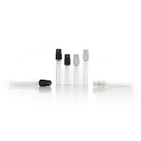 Mini flacons de parfum en verre 1 ml 1,5 ml 2 ml pour vaporisateur atomiseur échantillon cadeau test pour parfum