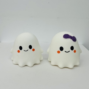 Jouets Squishy Fantôme d'Halloween en TPR, Jouets Sensoriels Anti-Stress Souples et Extensibles, Jouets Sensoriels Fidget Souples et Extensibles - Entrepôt USA - Product Image 2