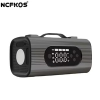 NCFKOS Portable 1000A Car Jump Starter Multi-Function Tire Gonfleur avec aspirateur ABS Material Jump Starter Air Compressor