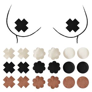Autocollants Seins Robes Cache-tétons Femme Invisible Jetables - 40 Pièces Autocollants Cœur, Fleur, Croix - Pour Robes Et Maillots Protection Discrète Autocollants Seins Robes Cache-tétons Femme Invisible Jetables - 40 Pièces Autocollants Cœur, Fleur, Croix - Pour Robes Et Maillots Protection Discrète