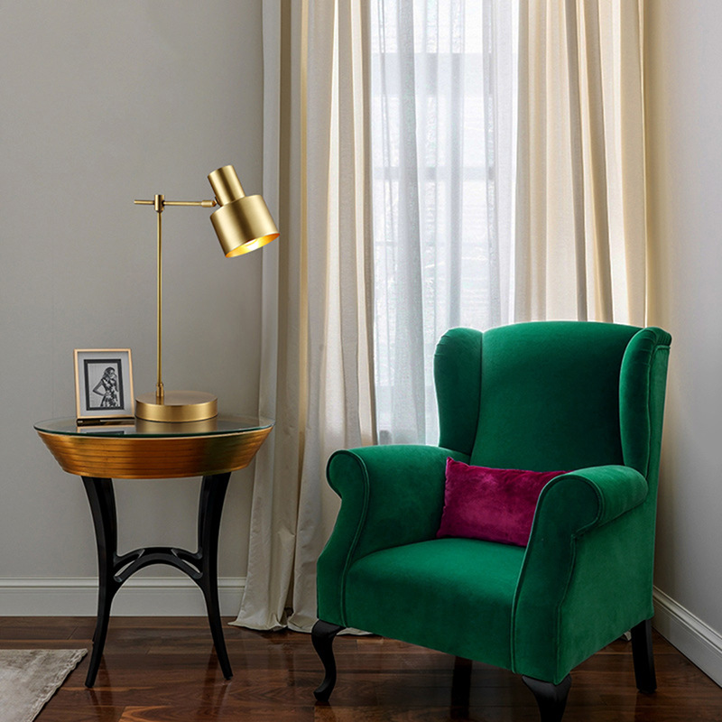 Simple Modern Light Luxury Decorative Hotel Bedside Study Reading Table Lamp MCRT076 by Maichuangrui