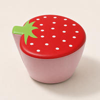 Blocs en mousse souples personnalisés en forme de fraise pour tout-petits, équipement de jeu en mousse pour aire de jeux intérieure pour enfants, ensemble de jeu en mousse pour location événementielle