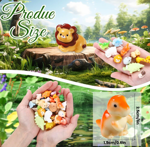 حيوانات صغيرة من الراتنج 40 نمط حيوانات صغيرة من الراتنج تماثيل حيوانات صغيرة من الراتنج - Product Image 2