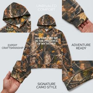 Custom Logo Printing Hoodie 100% Cotton Heavy <b>Weight</b> Streetwear Box Fit DTG Real <b>Tree</b> Printed High Quality Pullover Hoodie - Product Image 2