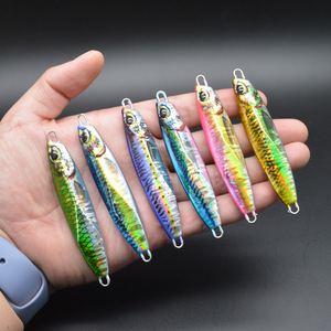 เหยื่อจิ๊กโลหะสำหรับตกปลาทะเล60ก./80ก.,เหยื่อตะกั่วสำหรับตกปลาน้ำเค็มเหยื่อสโลว์ - Product Image 6