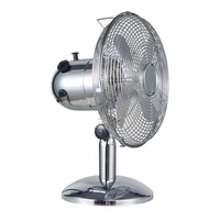 Table de bureau oscillante électrique 12 pouces 3 vitesses ventilateur de refroidissement par air ventilateur de bureau portable de base pour bureau maison chambre ventilateur de Table