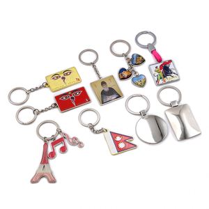 Customized 2D 3D <b>Keychains</b> <b>Personalized</b> Logo Zinc Alloy with Soft Hard Enamel Keyrings Souvenirs - Product Image 3