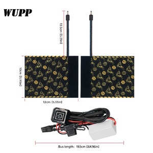 แผ่นทำความร้อนอเนกประสงค์สำหรับฤดูหนาว ปรับอุณหภูมิได้ 5+1 ระดับ 48V กันน้ำ สำหรับแฮนด์จักรยานไฟฟ้า - Product Image 6