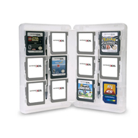 Étui pour accessoires de jeu 28 en 1, étui pour cartes de jeu, étui pour cartes mémoire, boîte de rangement pour cartouches pour Nintend DS 3DS