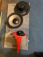 Speaker Spl luar ruangan, Speaker Spl profesional jarak jauh ganda 12 ", Speaker luar ruangan daya tinggi
