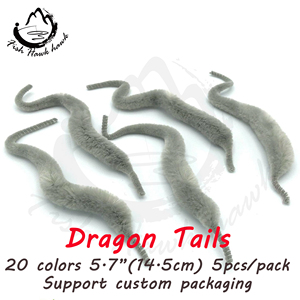 Colas de Dragón para Atado de Moscas, 20 Colores, 5.7 Pulgadas, Material para Atado de Moscas, Venta al por Mayor - Product Image 5