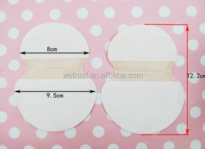 แผ่นซับเหงื่อใต้วงแขนแบบใช้แล้วทิ้งสำหรับทุกเพศ - Product Image 2