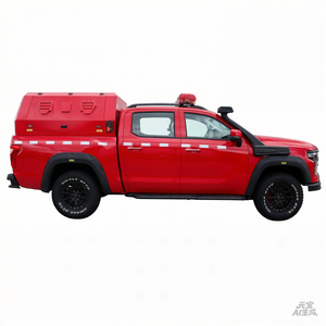 Camion dei Pompieri Foton 4x4 Pickup, Mini Automezzo Antincendio |   Veicolo Compatto Antincendio per Comunità, Garage Sotterranei e Foreste - Product Image 4