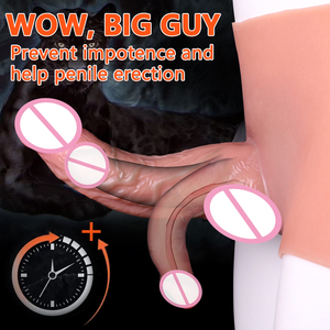 Dildo realistico da 15 cm con imbracatura, slip con dildo cavo, sex toy indossabile per <span class=keywords><strong>uomo</strong></span> e <span class=keywords><strong>donna</strong></span>, per <span class=keywords><strong>masturbazione</strong></span>. - Product Image 2