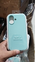 Coque de Téléphone Officielle en Silicone Liquide de Luxe à Bord Intégral pour iPhone 16 SE 6 7 Xr Xs Max 11 12 13 14 15 16 17 Pro Max