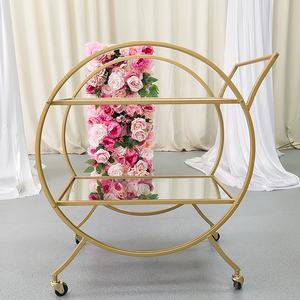 TY210601-1 di vendita calda di ferro rimovibile carrozza ristorante <span class=keywords><strong>per</strong></span> la festa di nozze evento arredamento Luckygoods all'ingrosso - Product Image 1