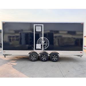 Maison mobile préfabriquée de luxe moderne sur roues, remorque toilettes VIP portable, salle de bain extérieure, chambre à coucher à vendre - Product Image 4