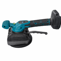 Vibrateur de carrelage électrique portable sans fil à batterie au lithium avec ventouse en céramique pour pose universelle de carreaux