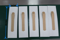 Umwelt freundliche Geschenk box mit nachhaltigen Karton griffen Einzigartige Verpackungs lösung mit Papier griff