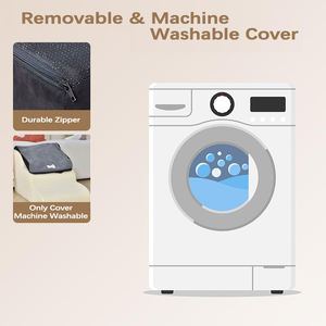 أسرة كلاب فوم قابلة للغسل حديثة ومتينة من الحيوانات الأليفة ، مقاومة للانزلاق داخل المنزل ، قابلة للغسل ، مناسبة للكلاب المسنين ، غرفة المعيشة طوال الفصول - Product Image 4