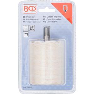 Cabeza de pulido BGS Forma de cilindro 6,3mm (1/4 ") Unidad - Product Image 4