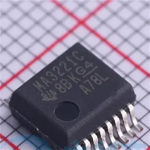 Original y genuino MAX3221CDBR, controlador de línea/receptor de chip IC de 1/2 ".