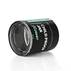 Frascos de Vidrio Redondos de 120 ml (4 oz) con Tapas Negras a Prueba de Niños, Etiquetas Personalizadas, Precio Económico, Bajo MOQ, para Venta al por Menor - Product Image 4