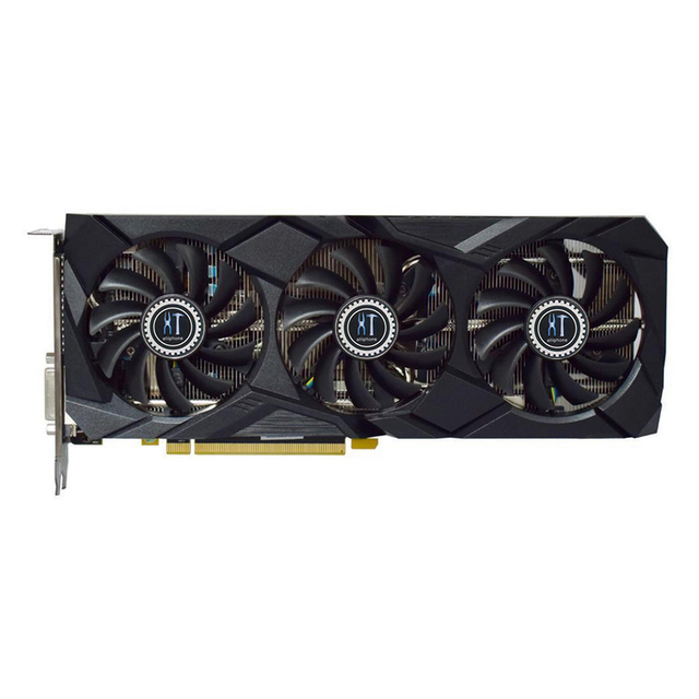 Good Price RX 590 Graphic Card for Desktop Computer Games GDDR5 8GB GPU Card Video RX 590 Graphics Cards with 3 fans cooler