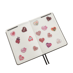 ของตกแต่งวันวาเลนไทน์คุณภาพสูงและงานเฉลิมฉลองสุดโรแมนติก: สติกเกอร์โฮโลแกรมลายสายรุ้งแบบตัดด้วยเลเซอร์ - Product Image 1