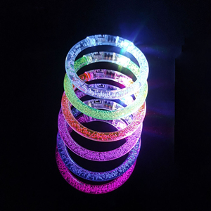 Premium 8 \ "braccialetto a LED bianco lampeggiante per il ritorno a scuola concerto di Halloween & feste di Natale - Product Image 4