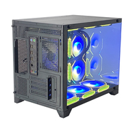 PCOOLING vente en gros nouveau style Atx étui haute qualité PC de jeu ordinateur de bureau châssis de jeu étui pour PC Atx