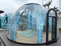 Dôme de tente d'extérieur pliable de luxe maisons à bulles petite maison transparente gonflable tente d'hôtel dôme glamping