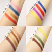 Palette de fards à paupières miniatures 4 couleurs, effet mat et brillant, multicolore, portable, logo personnalisé, maquillage pour les yeux, cosmétiques
