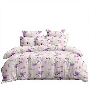 ลดราคา-ขายส่ง ผ้าห่มไมโครไฟเบอร์ทอแบบโมเดิร์น พร้อมผ้าปูที่นอน 400TC-ชุดเครื่องนอน สำหรับตลาดสหรัฐอเมริกา/สหราชอาณาจักร - Product Image 1