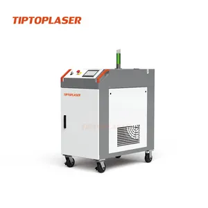 Portable handheld 500w pulse laser cleaning machine fiber laser cleaning machine metal and non-metal surface cleaner