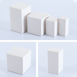 KM White <strong>Paper</strong> Carton <strong>Box</strong> Kraft Card <strong>Blank</strong> Kraft Cardboard <strong>Box</strong> for Packing - Product Image 5