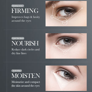 निजी लेबल वीगन आंखों की देखभाल क्रीम मजबूत जेल आंख बैग हटाने क्रीम के तहत आंख बैग हटाने क्रीम के तहत - Product Image 2