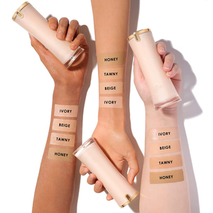 Liquid Foundation Foundation Make-up SPF Loose Powder für Hairline Cover Shadow Free Probe wasserdichte Make-up Primer Foundation - Product Image 3