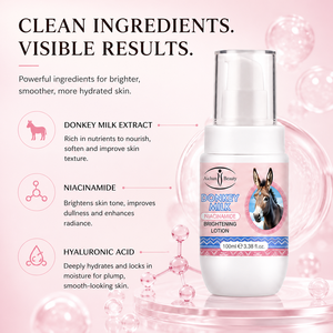 Lotion <span class=keywords><strong>Visage</strong></span> Bio au <span class=keywords><strong>Lait</strong></span> <span class=keywords><strong>d</strong></span>'<span class=keywords><strong>Ânesse</strong></span> et Niacinamide – Hydratante, Éclaircissante et Rafraîchissante pour une Peau Éclatante (Effet Verre) - Product Image 3