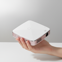 Smart Android 13.0 Mini projecteur DLP S-60 bi-bande Wi-Fi 4K résolution Option batterie Home cinéma connectivité de téléphone mobile