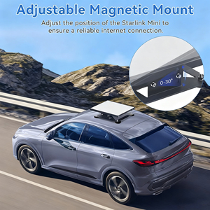 Ý Tưởng Sản Phẩm Mới <span class=keywords><strong>2025</strong></span> Xe <span class=keywords><strong>Roof</strong></span> Rack Kit Starlink Mini Magnetic Núi Có Thể Điều Chỉnh Kim Loại Khung Giá Cho Camper RV Thuyền - Product Image 2