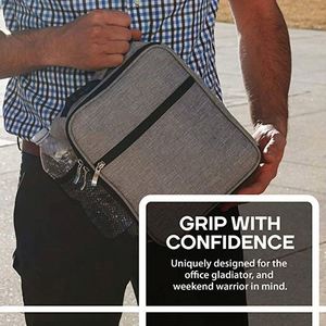 Custom Leakproof Insulated Lunch <b>Bag</b> - Portable Cooler <b>Tote</b> with Handle & Bottle Pocket for Work & <b>School</b> - Product Image 4