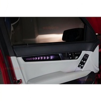 Éclairage d'ambiance RHD pour Mercedes-Benz Classe C W204, modification de l'éclairage intérieur des sorties d'air dynamiques en forme de turbine