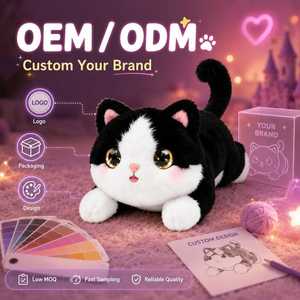 หุ่นยนต์เพื่อนคู่ใจอัจฉริยะ XDT AI Plush Desktop Emotional Support Robot  แมวพูดได้ แสดงอารมณ์ด้วยดวงตา ตอบสนองต่อการสัมผัส จากกวางตุ้ง - Product Image 6