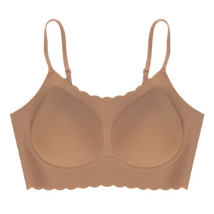 Nouveau style, haut de sport sans bretelles, tube top, haut de yoga, soutien-gorge de sport, maille respirante, sans couture, confortable pour femmes - Product Image 1