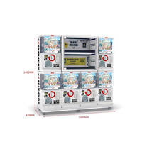 Tendance mode apparence Gachapon distributeur automatique japonais Capsule jouet Machine cadeau jeux d'arcade Capsule Gachapon NDJ005