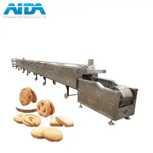 Factory price Automatic Biscuit Production Line Small Cookies Making Machine
