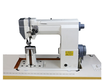 Jordon 9910 9920 machine à coudre à point noué simple double aiguille post bed avec roue à aiguilles série grand crochet