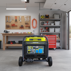 Hot Sale Home Portable Large Open Frame <b>Generator</b> High Power 7.5KW 420CC <b>Gasoline</b> 230V for Generation with Wheels - Product Image 1