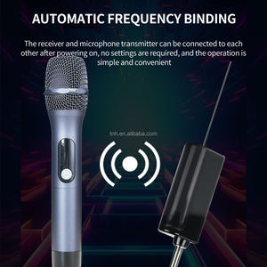 Tnh UM-MI155U Uhf Metalen Draadloze Handheld Microfoon Met 30 Frequentiepunten Oplaadbare Zender En Ontvanger - Product Image 2